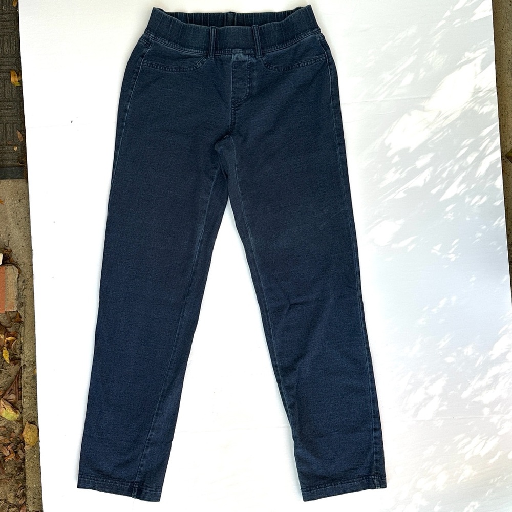 Lands End Pull On Starfish Stretch Jeans Petite 2-4